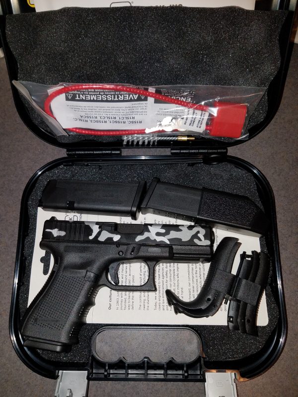 NIB GLOCK 19 GEN 4 RIVER CAMOFLAGE - Image 2