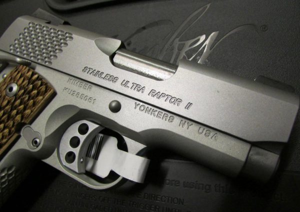 KIMBER 1911 STAINLESS ULTRA RAPTOR II 9MM - Image 3