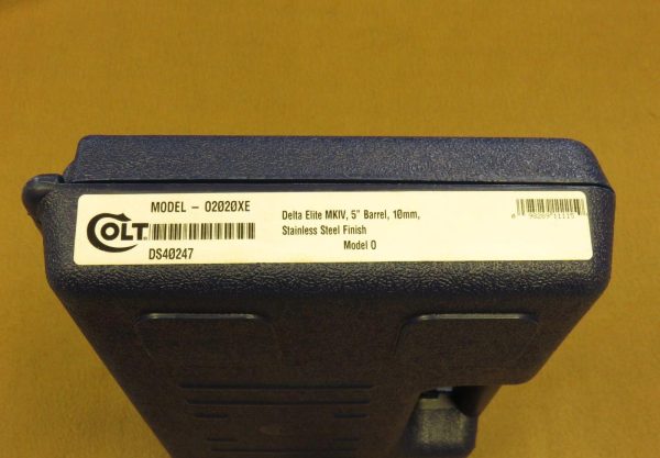 COLT DELTA ELITE 1911  STAINLESS STEEL 10MM - Image 2