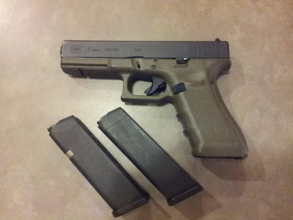GLOCK 17 GEN 4 OD GREEN