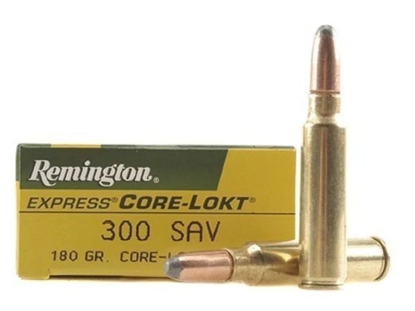 Remington Express Ammunition 300 Savage 180 Grain Soft Point Core-Lokt Box of 20