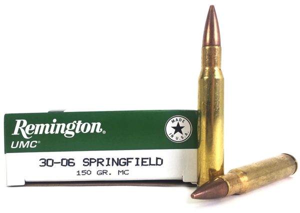 Remington UMC 30-06 Springfield 150 Grain Full Metal Jacket - 200 Round Case