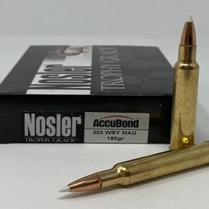 Weatherby Select Plus 300 Weatherby Magnum 180gr Nosler AccuBond 20/Box