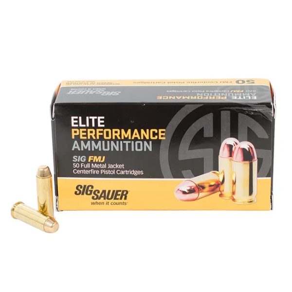 Sig Sauer Ammo .38 Special 125gr Elite Ball FMJ 50/Box E38SB1-50