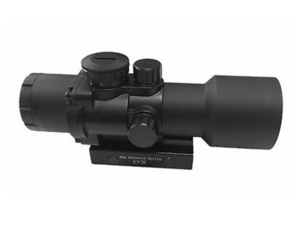 Ade Advanced Optics 5x36 Prism Sight Tactical Rifle Scope RED/GREEN/BLUE reticle - Image 2