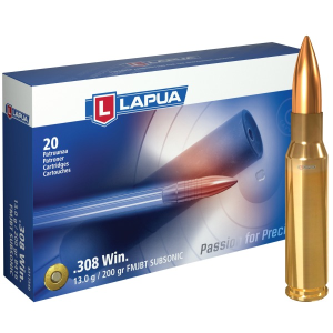 WIN .308 200GR FMJ SUBSONIC – LAPUA