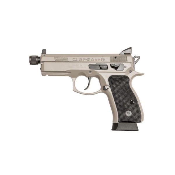 CZ 75 P-01 9mm URBAN GREY SUPPRESSOR READY 10RD